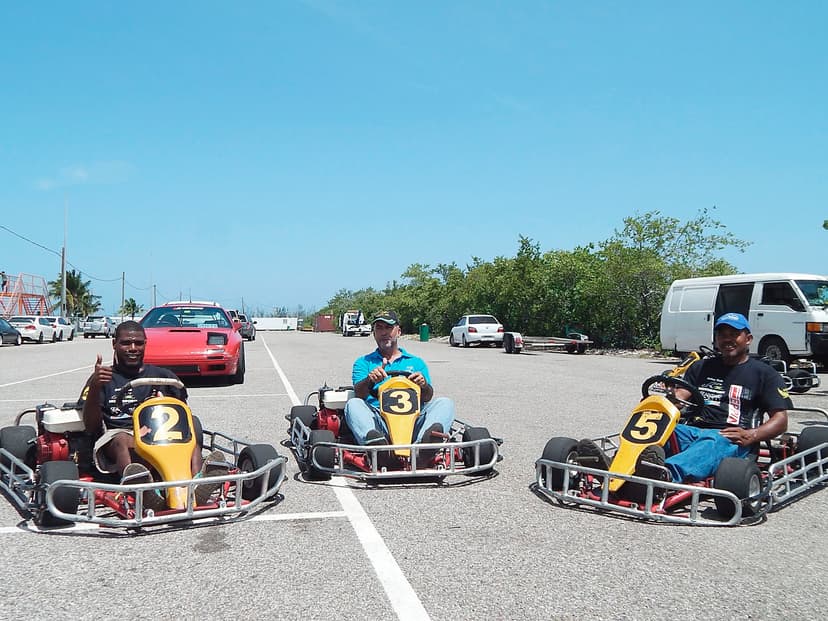 Go-Karting at Palisadoes