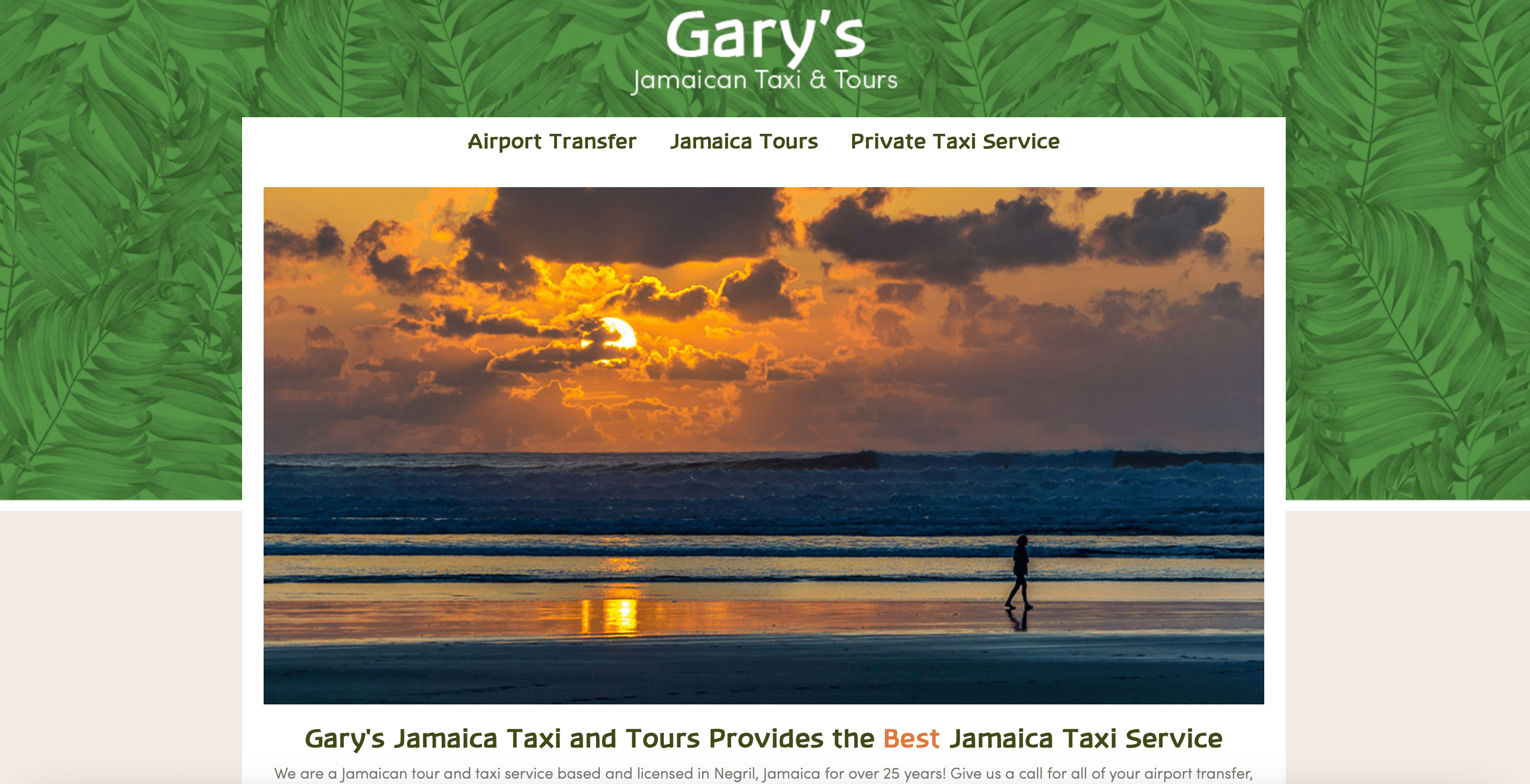 Gary’s Jamaican Taxi & Tours